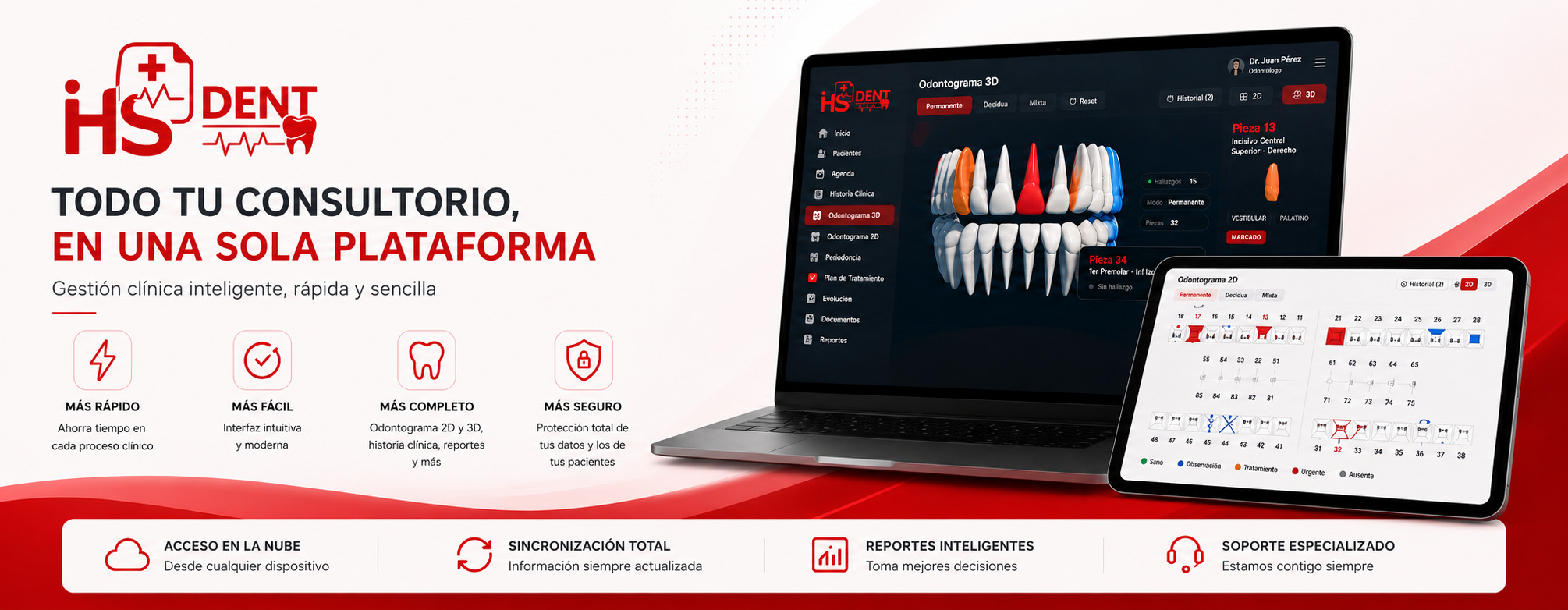 HSDENT - Todo tu consultorio en una sola plataforma